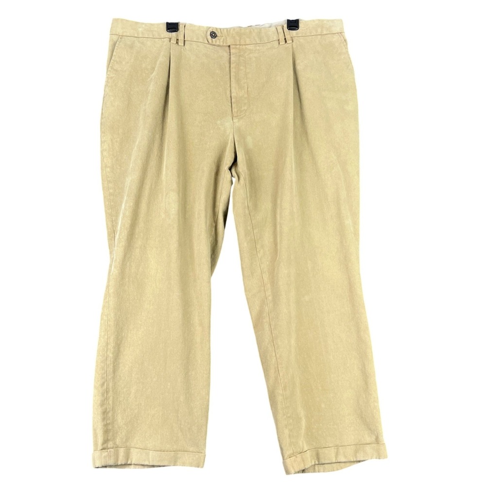 Barbour Luxury Soft Moleskin Pleated Chino Trousers‎ Casual Pants Mens 44